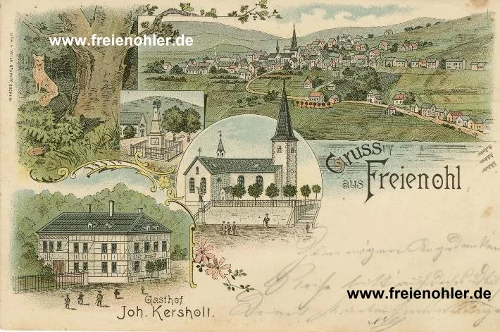 Freienohl um 1898