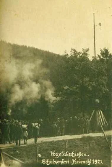 Vogelabschießen Schützenfest 1921