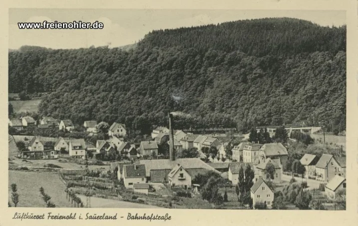 Bahnhofstraße um 1948