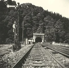 Der Freienohler Eisenbahntunnel - ca. 1950