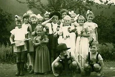 Kinderschützenfest 1956 am Breiten Weg