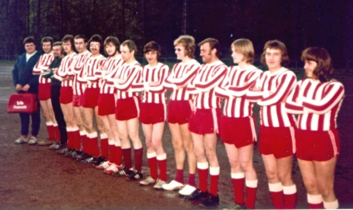 3. Mannschaft des TuRa Freienohl 1973 - Farbfoto