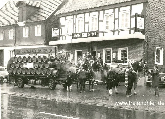 50 Jahre Dortmunder Kronenbier im Gasthof "Zur Post"