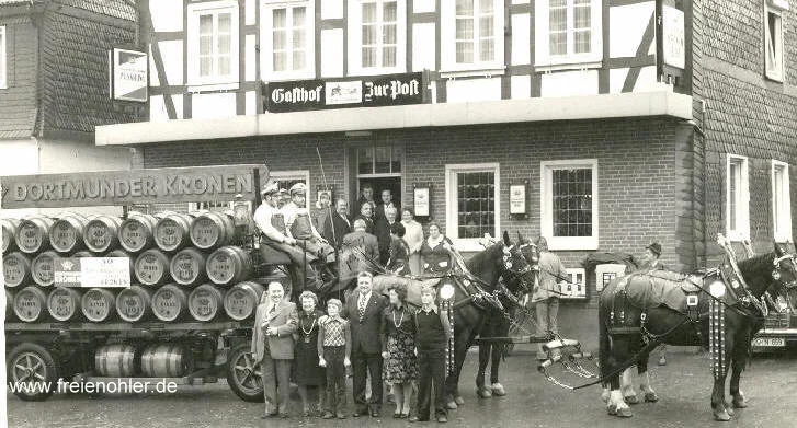 50 Jahre Dortmunder Kronenbier im Gasthof "Zur Post"