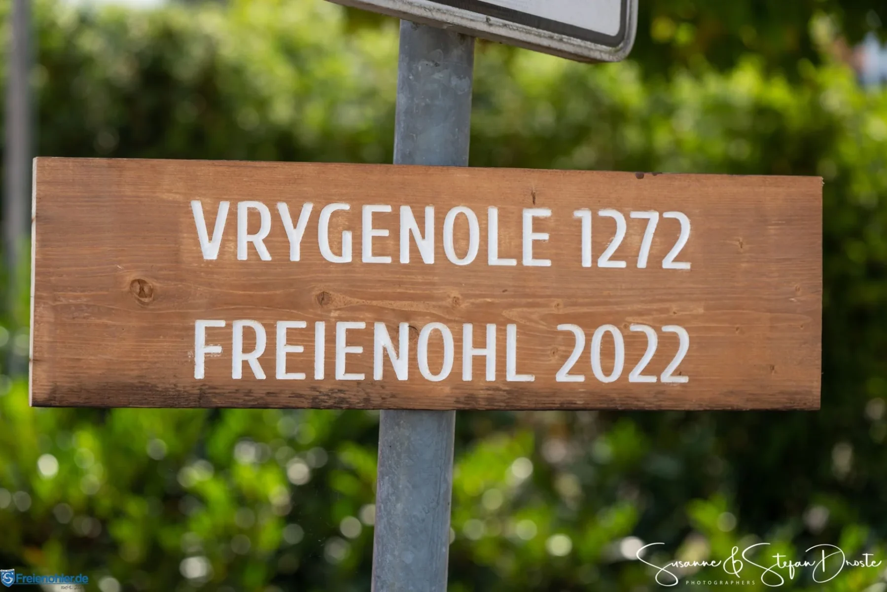 Schild Freienohl 1272 bis 2022