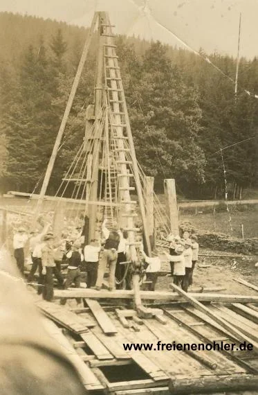 Neubau der Langelbrücke 1934/35
