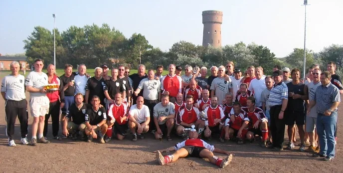 Die TuRa Alte Herren auf Borkum, 2004