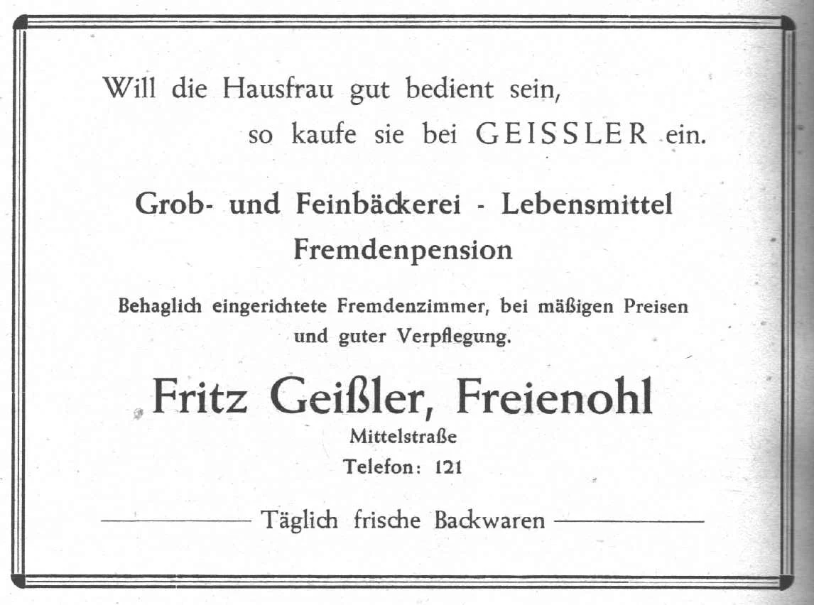 Bäckerei Geißler