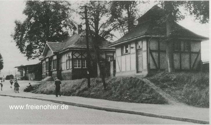 Bahnhof Freienohl im Jahre 1956