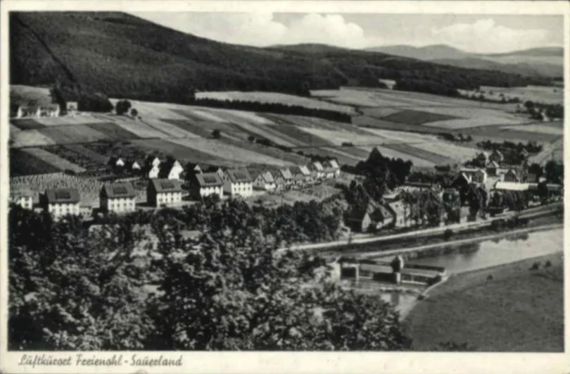 Blick auf die Bettenhelle und den Bahnhof