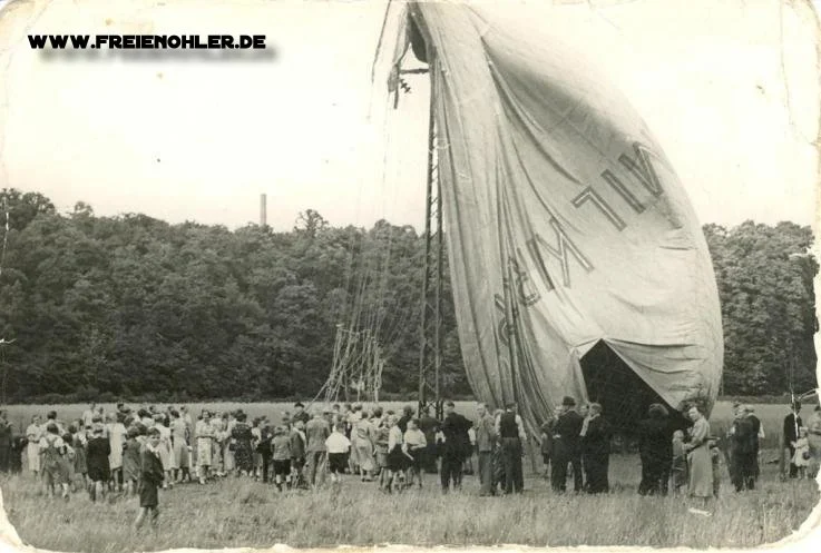 Heißluftballonunfall 1939 im Langel