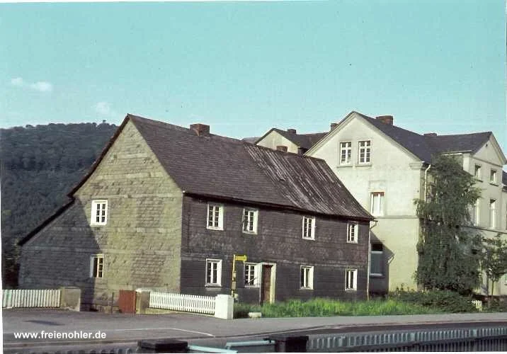 Amtsgebäude mit Haus "Schröder", ca. 1963