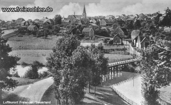 Freienohl mit Langelrücke ca. 1935
