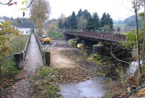 Von November 2004 bis April 2005 wurde eine neue Brücke gebaut.