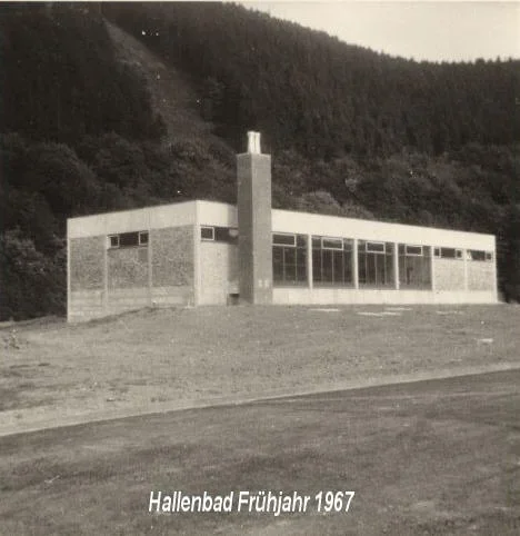 Lehrschwimmbad im Jahre 1967