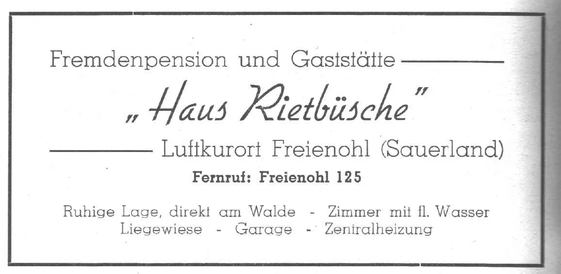 Haus Rietbüsche