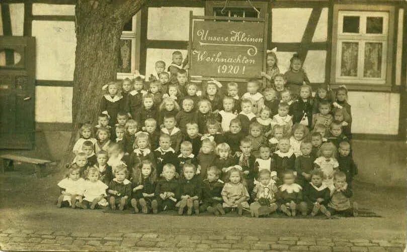 Kindergarten - Weihnachten 1920
