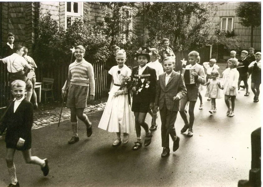 Kinderschützenfest 1961 in der Vossecke