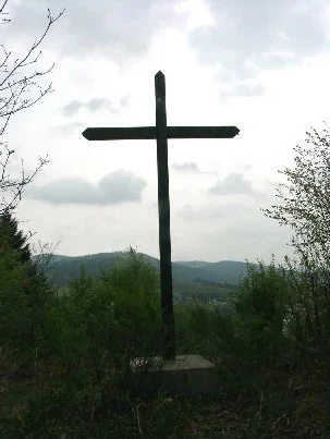 Holzkreuz auf dem Scheidtkopf