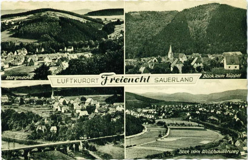 Luftkurort Freienohl, um 1960