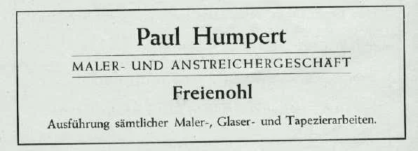 Malerbetrieb Humpert