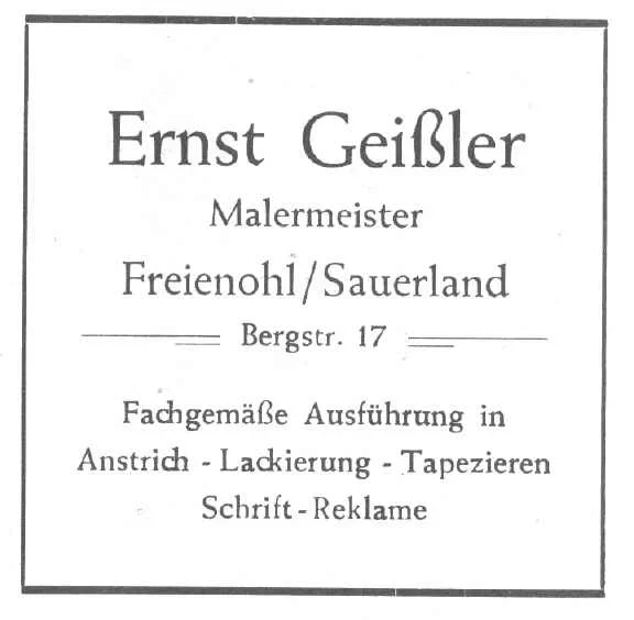 Malerbetrieb Geißler