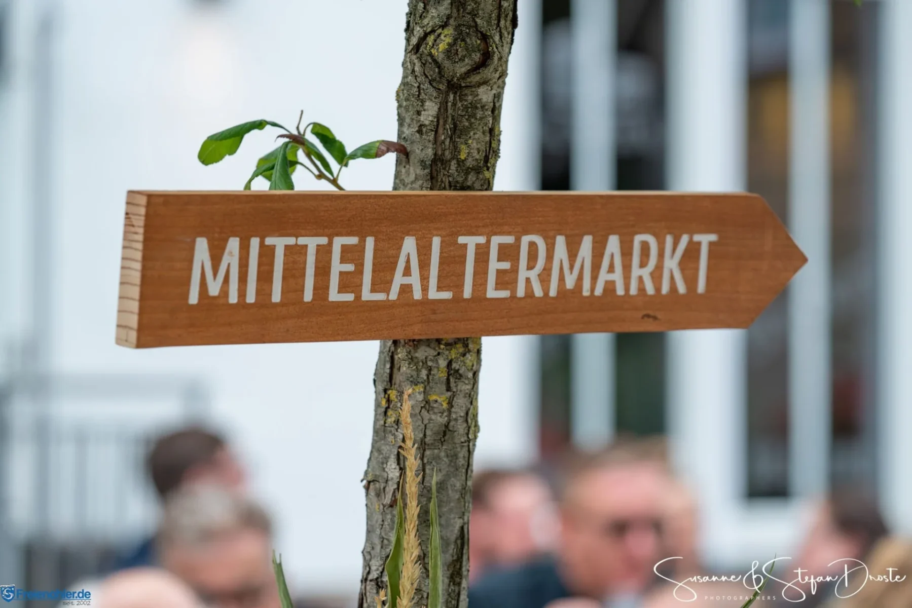 Schild Mittelaltermarkt