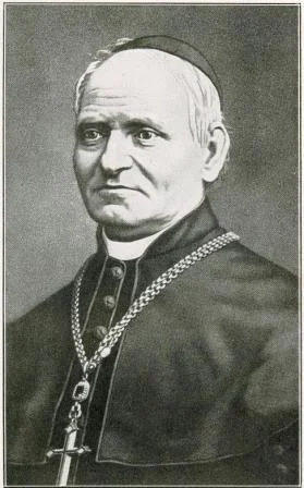 Der Paderborner Bischof Konrad Martin, ein guter Freund von Pfarrer JuliusFalter