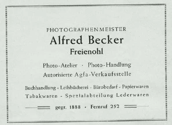 Photohaus Alfred Becker