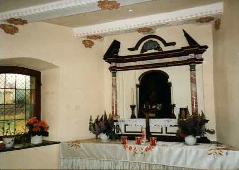 Innenraum der Plastenbergkapelle