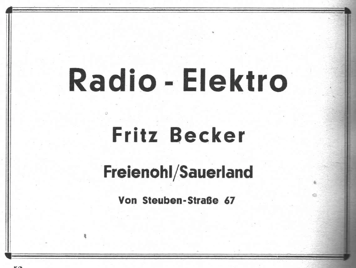Radio Becker