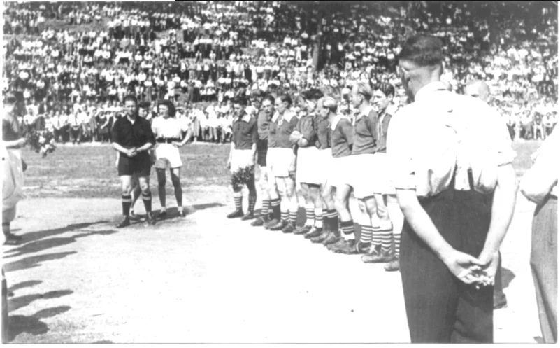 Schalke 04 zu Gast in Freienohl - 1947