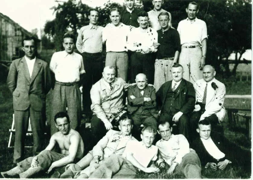Schalke 04 im Ruhrgarten, 1934