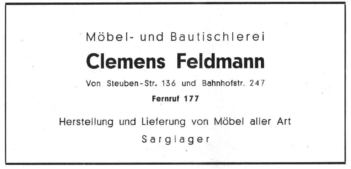 Schreinerei Clemens Feldmann