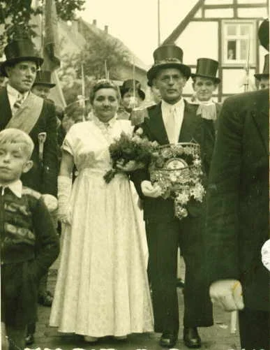 Schützenkönigspaar 1954/55