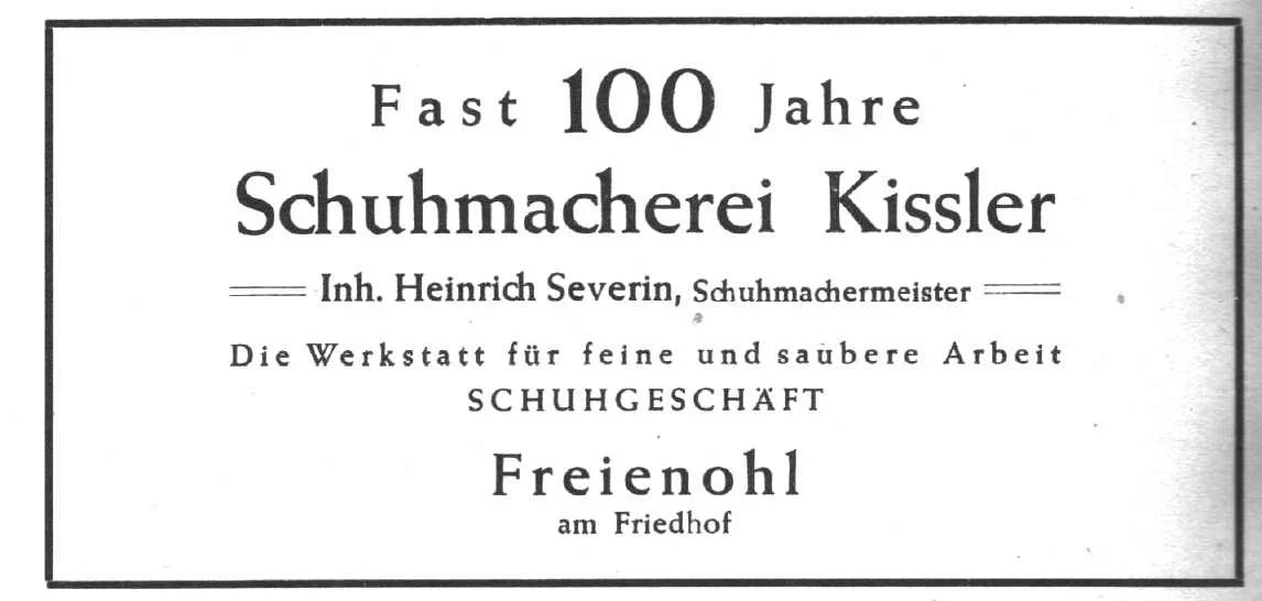Schuhmacher Kissler