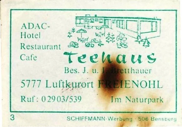 Teehaus Inhaber J.u.I. Bretthauer