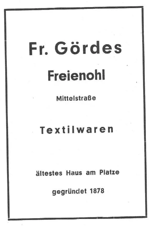 Textilverkauf Gördes