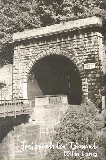 Der Freienohler Tunnel ist 650 m lang.