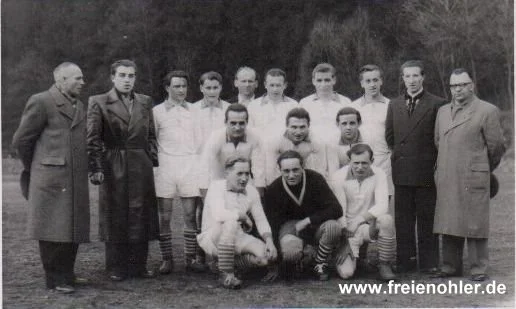 Mannschaftsfotos TuRa 1 um ca. 1950