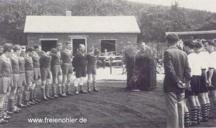 Sportplatzeröffnung, 1954
