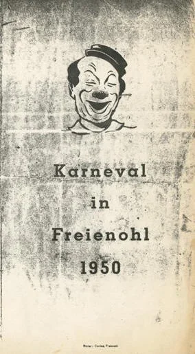 Karnevalsplakat 1950