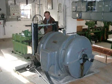 Das Wasserkraftwerk Linneborn, Langel - Die Turbine