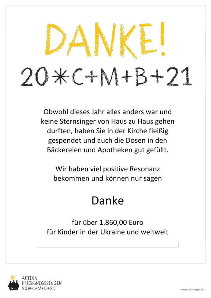 Freienohler Sternsinger sammeln über 1860 Euro.
