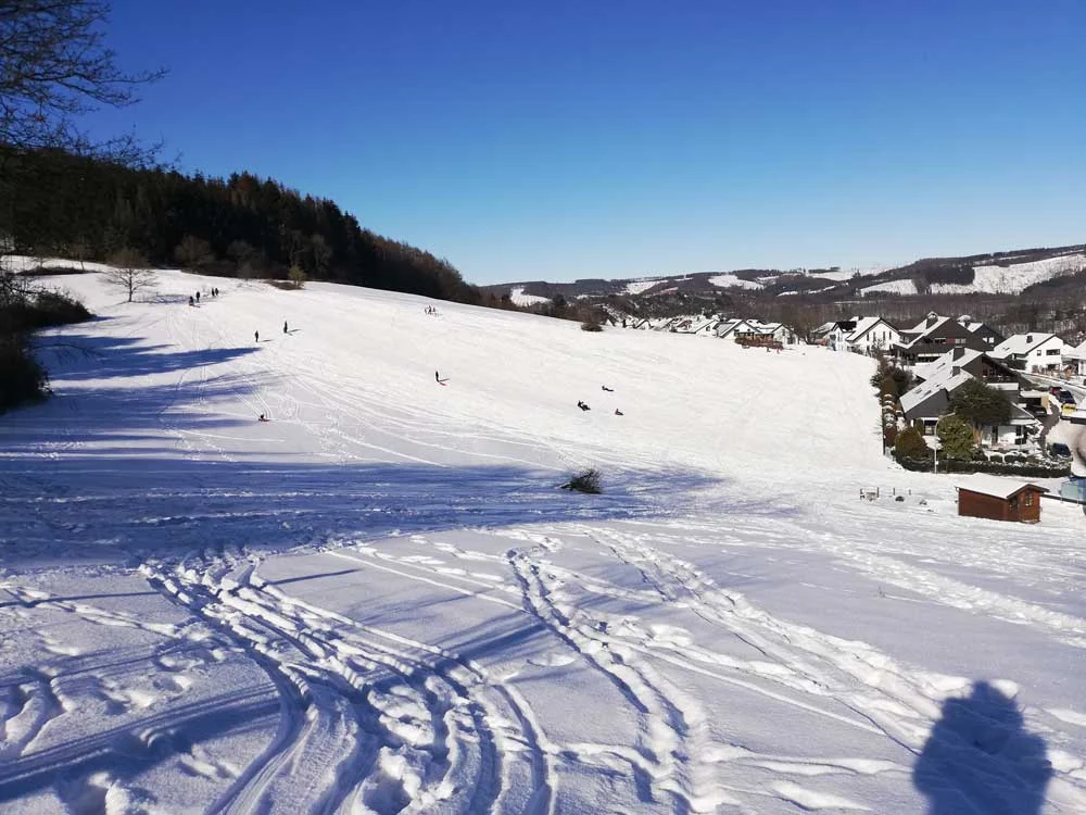 Wintertraum vor Ort
