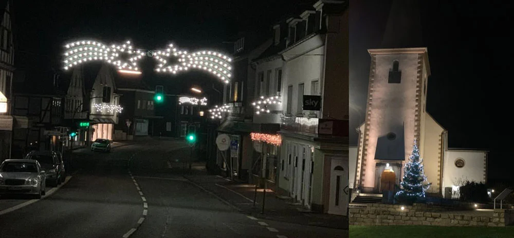 Weihnachtsbeleuchtung in Freienohl