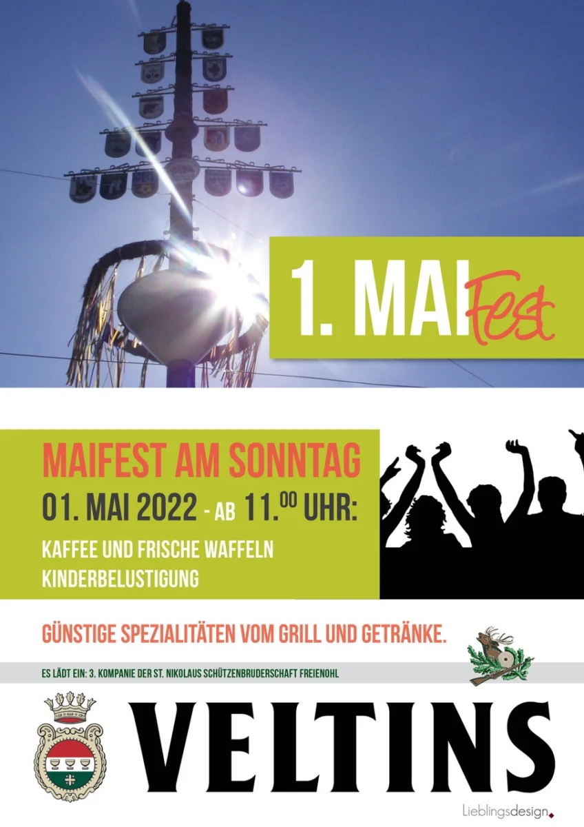 1. Maifest - Maifeiertag am Sonntag
