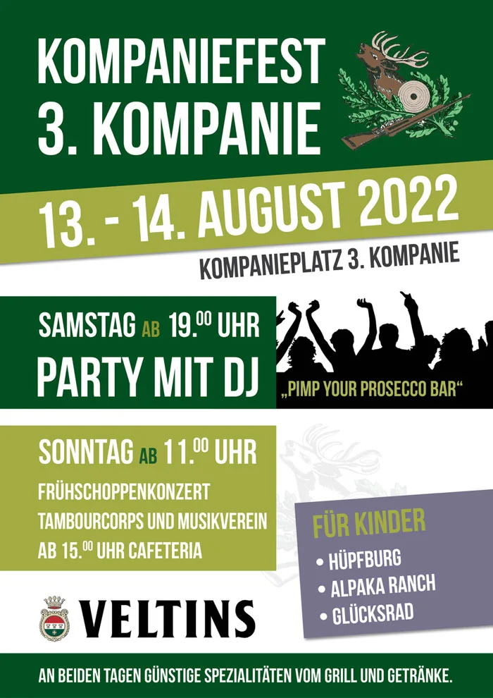 Kompaniefest 2022 der 3. Kompanie
