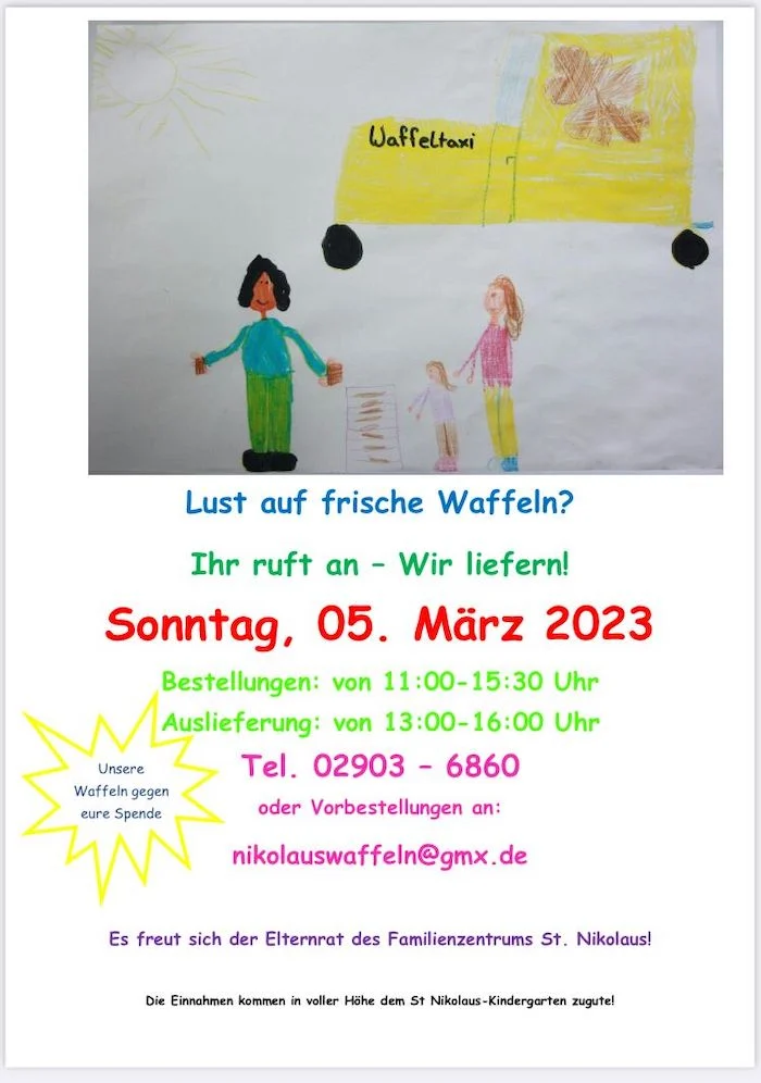 Geliefert wird in Freienohl, Olpe und Wennemen. Bei Gr0ßbestellungen liefern die Eltern auch nach Berge und Oeventrop.