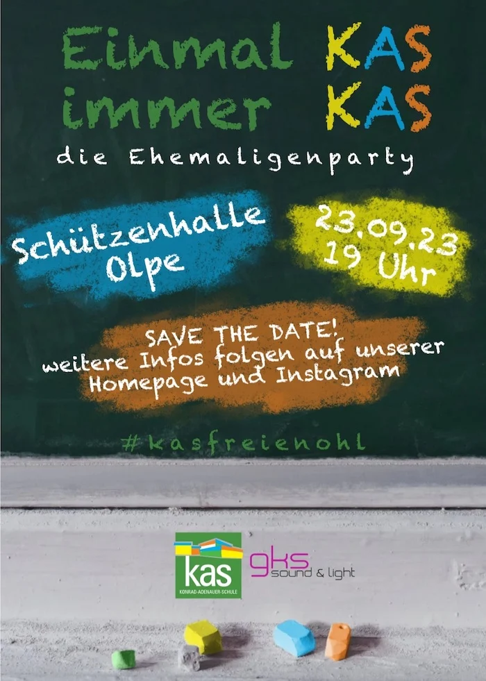 Ehemaligenparty 2023 der Konrad-Adenauer-Schule
